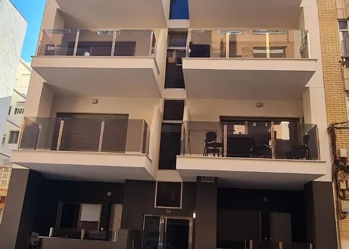 Appartement Premium 8 Pers With A Rooftop Swimming Pool And Sea Views - 3 Min Playa De Cura